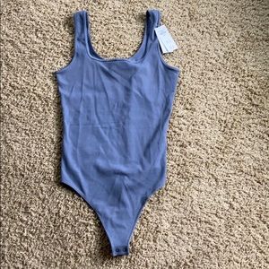 Abercrombie Seamless Ribbed Tank bodysuit